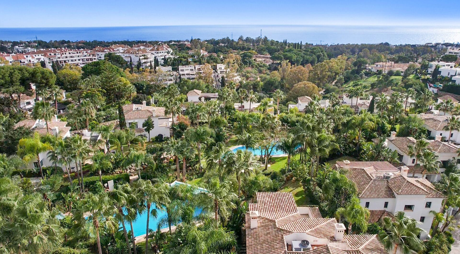 Renovation Opportunity - Six bedroom south west facing villa, located in Lomas de Magna Marbella on Marbella's Golden Mile