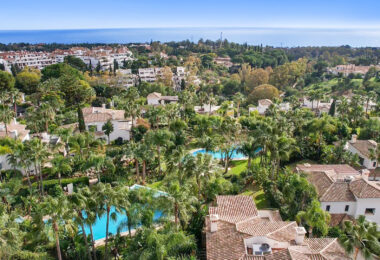 Renovation Opportunity - Six bedroom south west facing villa, located in Lomas de Magna Marbella on Marbella's Golden Mile