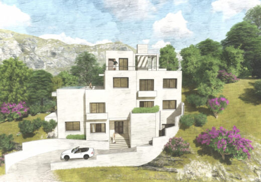 Lovely plot in Puerto del Almendro, Benahavis, close to all leisure amenities and only a short drive to the beach and Marbella Town