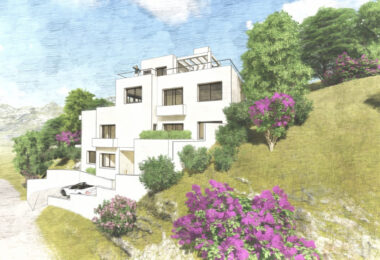 Lovely plot in Puerto del Almendro, Benahavis, close to all leisure amenities and only a short drive to the beach and Marbella Town