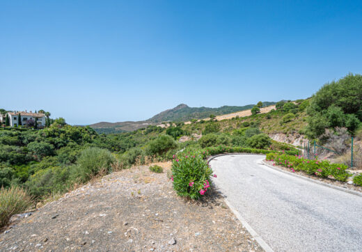 Southwest facing plot in La Zagaleta with a spectacular villa project