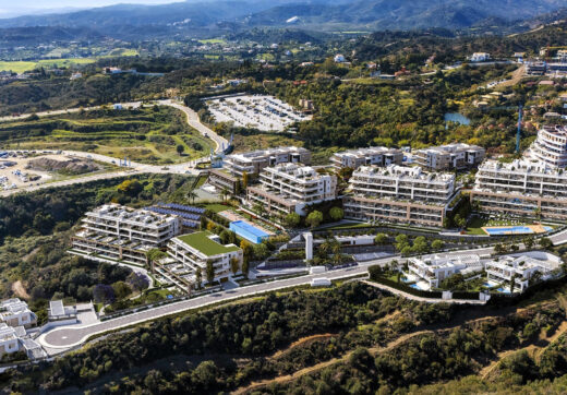 New project in the New Golden Mile with spectacular sea views