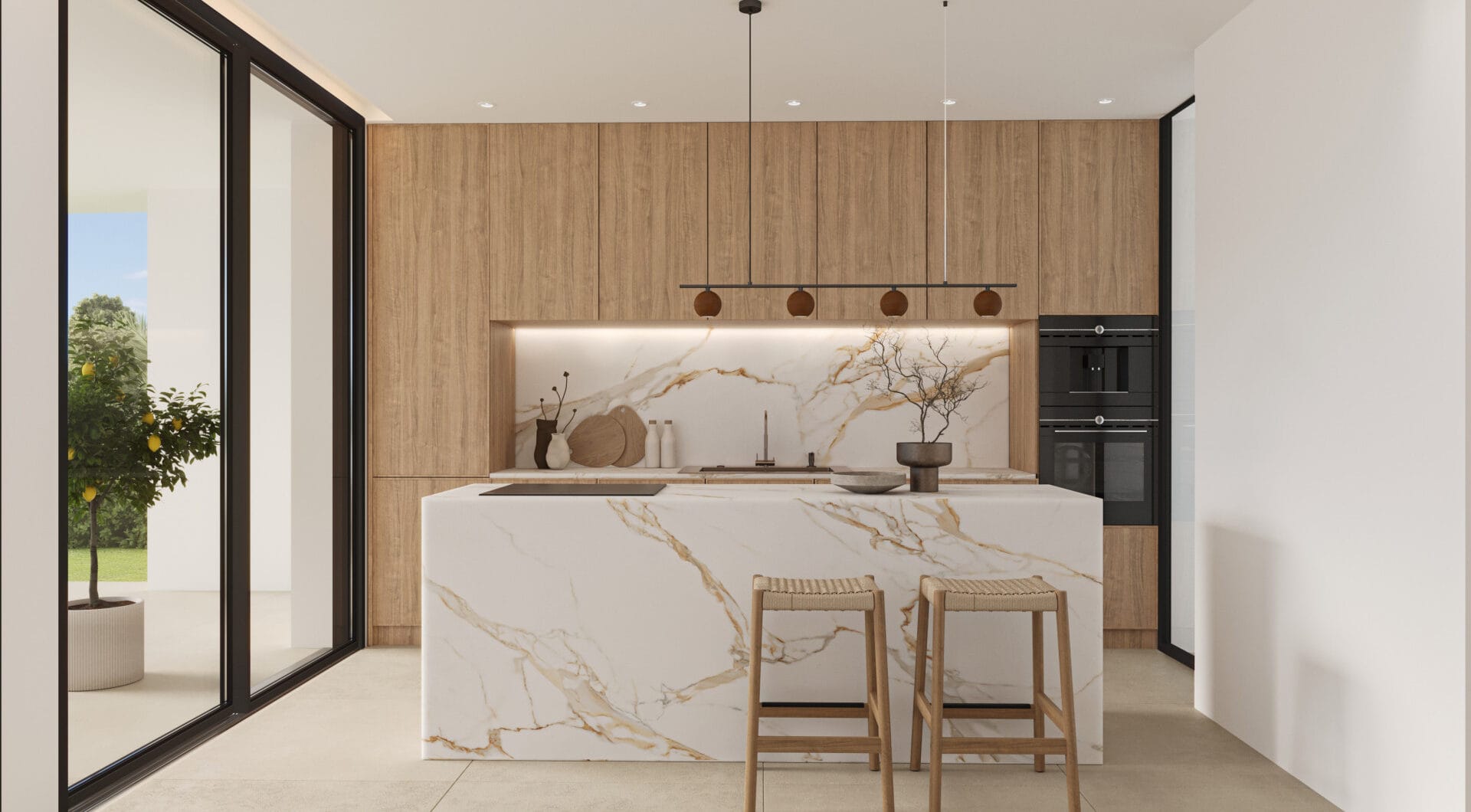 New Luxury Villas in Monte Biarritz with Partial Sea Views