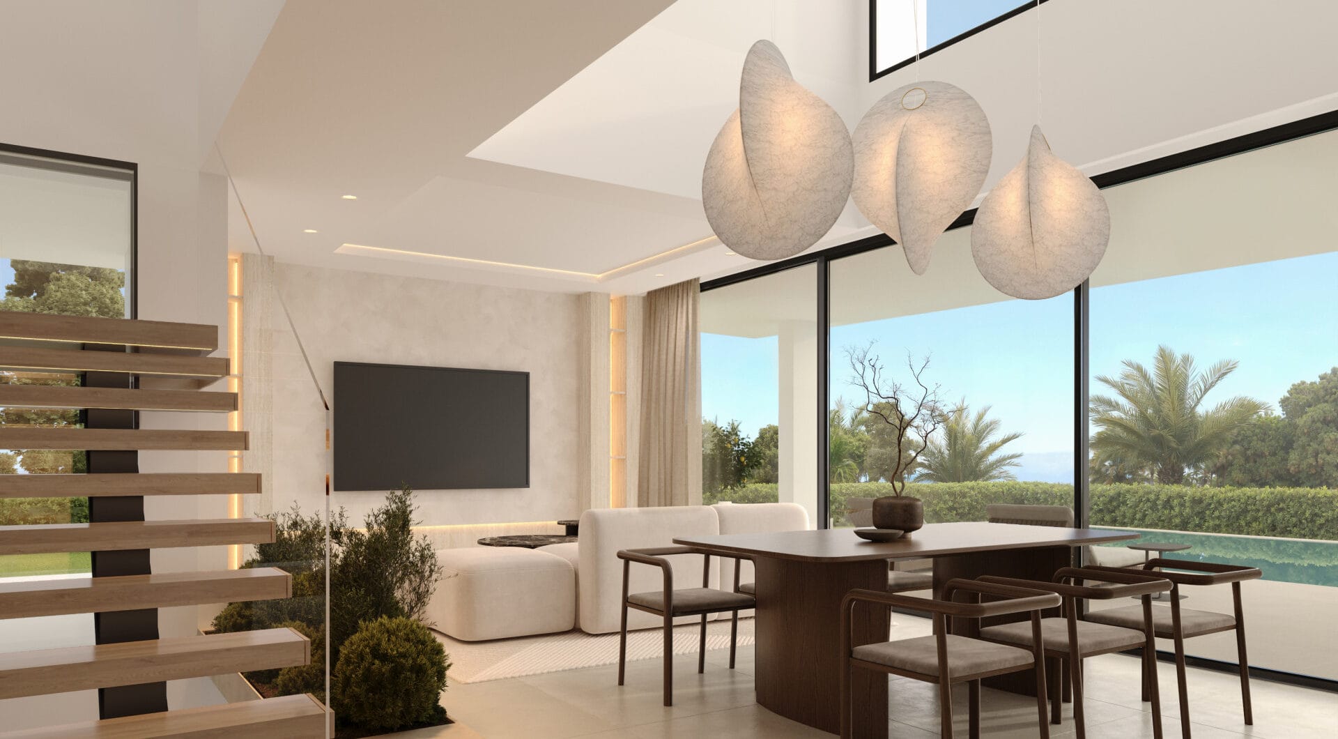 New Luxury Villas in Monte Biarritz with Partial Sea Views