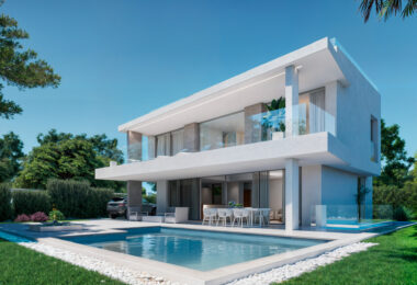 New Luxury Villas in Monte Biarritz with Partial Sea Views