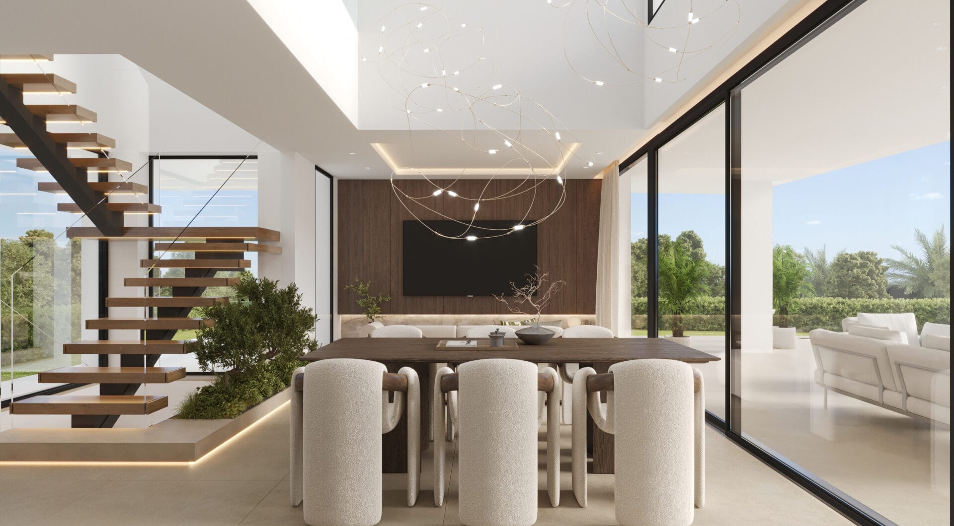 New Luxury Villas in Monte Biarritz with Partial Sea Views
