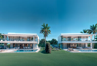 New Luxury Villas in Monte Biarritz with Partial Sea Views