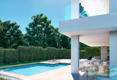 New Luxury Villas in Monte Biarritz with Partial Sea Views