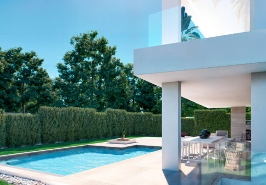 New Luxury Villas in Monte Biarritz with Partial Sea Views