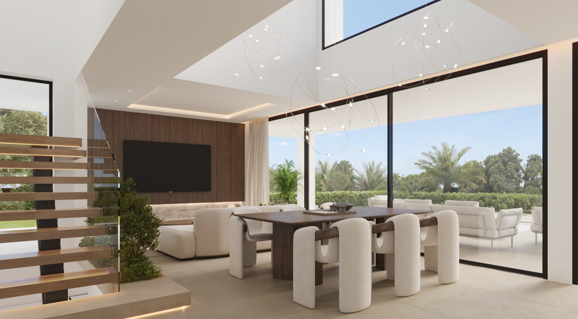 New Luxury Villas in Monte Biarritz with Partial Sea Views