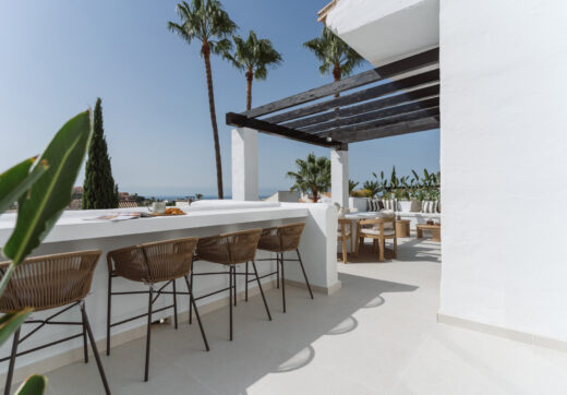 Corner Duplex Penthouse with Private Plunge Pool &amp; Sea Views