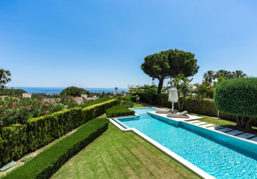 Masterpiece with Magical Sea Views in Marbella’s Prestigious Golden Mile