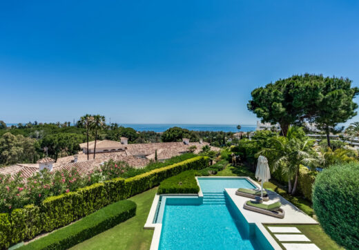 Masterpiece with Magical Sea Views in Marbella’s Prestigious Golden Mile
